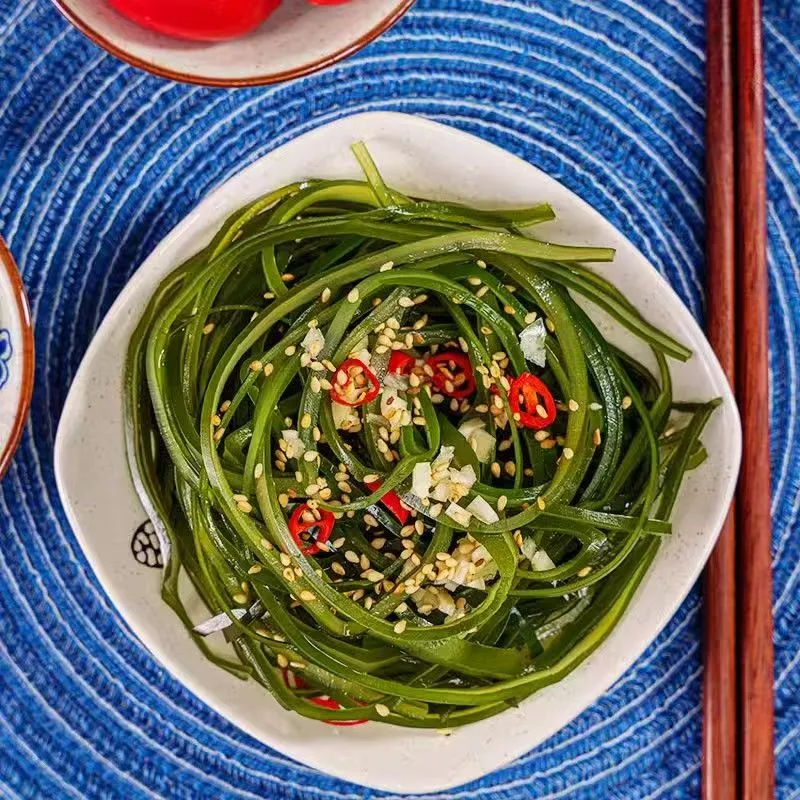 Fujian Origin No Sand High Swelling Natural Machine Dried Seaweed Kelp Cut /Slice2-3mm Factory Price OEM Package