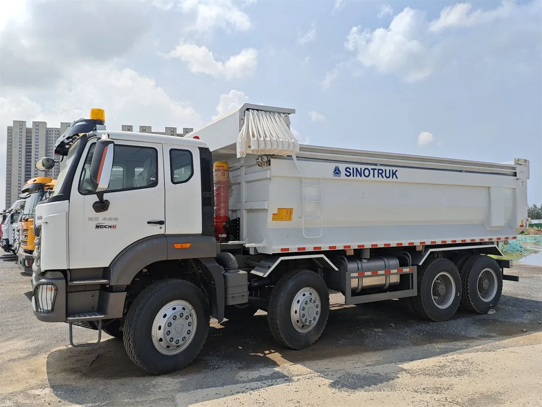12 Wheels Dumper Tipper Truck 400 HP 8X4 10wheels