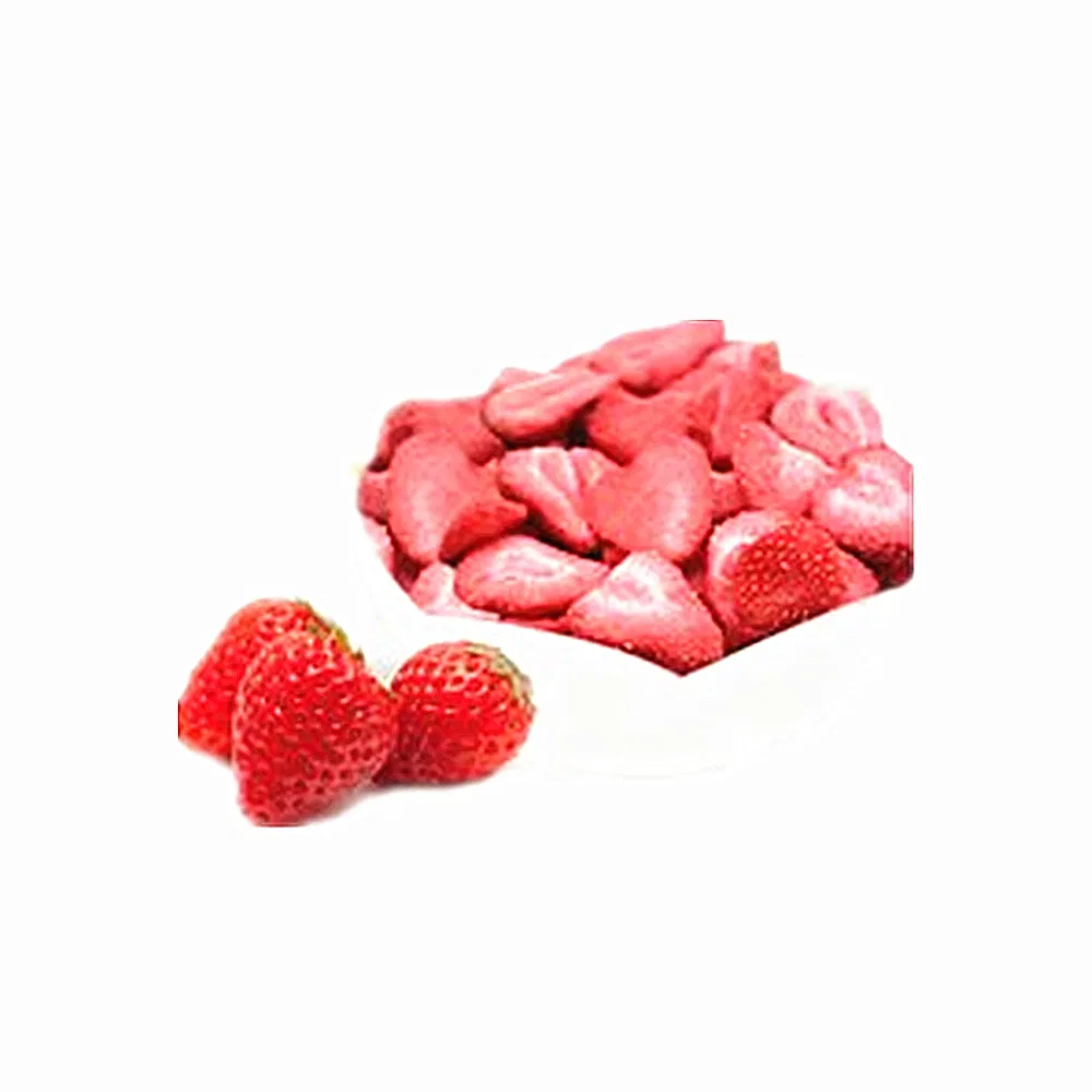 100%Nature Fruits Freeze Dried Strawberry Split for Making Snack