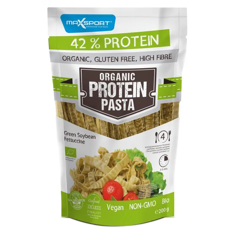 Max Sport Healthy Organic Green Soybean Fettuccine