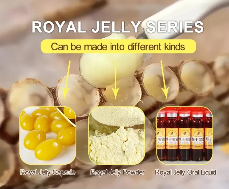 Organic Food Factory Nop EOS Certificates Bulk Royal Jelly Liquid