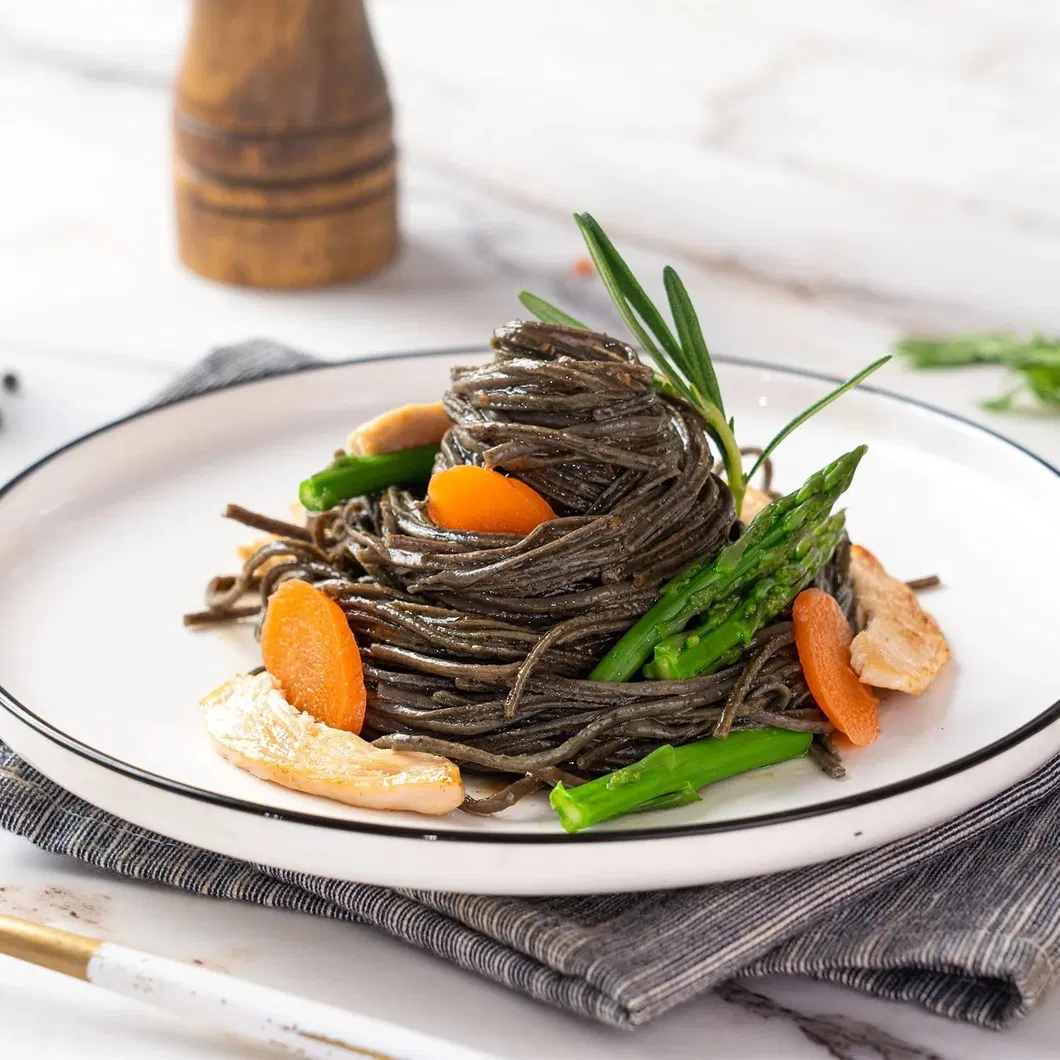 Healthy and Nutritious Organic Black Soybean Spaghetti