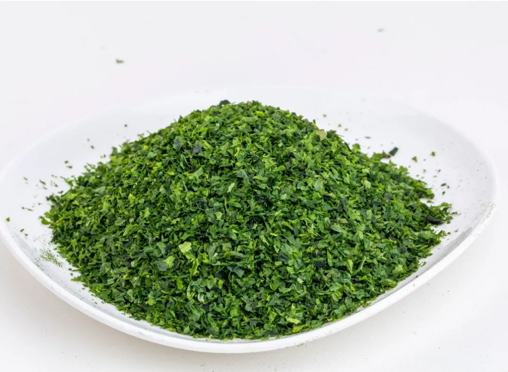 Factory Supply Natural Snacks Additives Dried Ulva Lactuca Green Seaweed Flakes