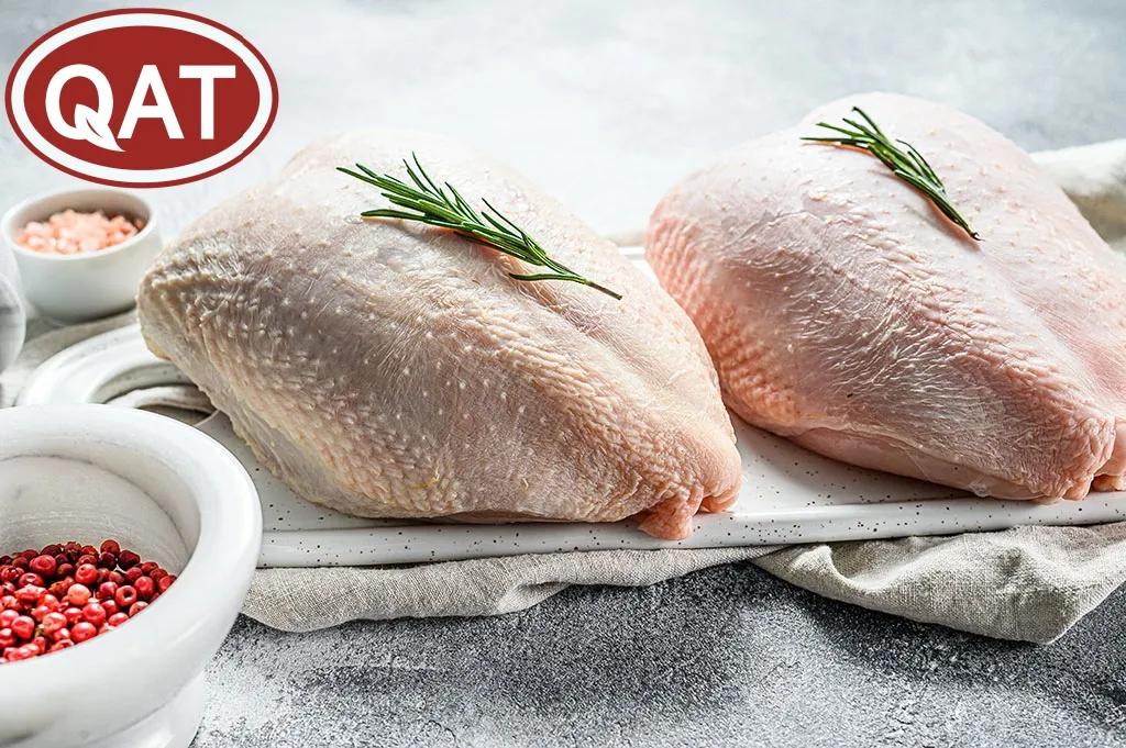 Premium Halal Bone-in Skin-on Chicken Breast at Affordable Rates