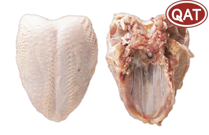 Premium Halal Bone-in Skin-on Chicken Breast at Affordable Rates