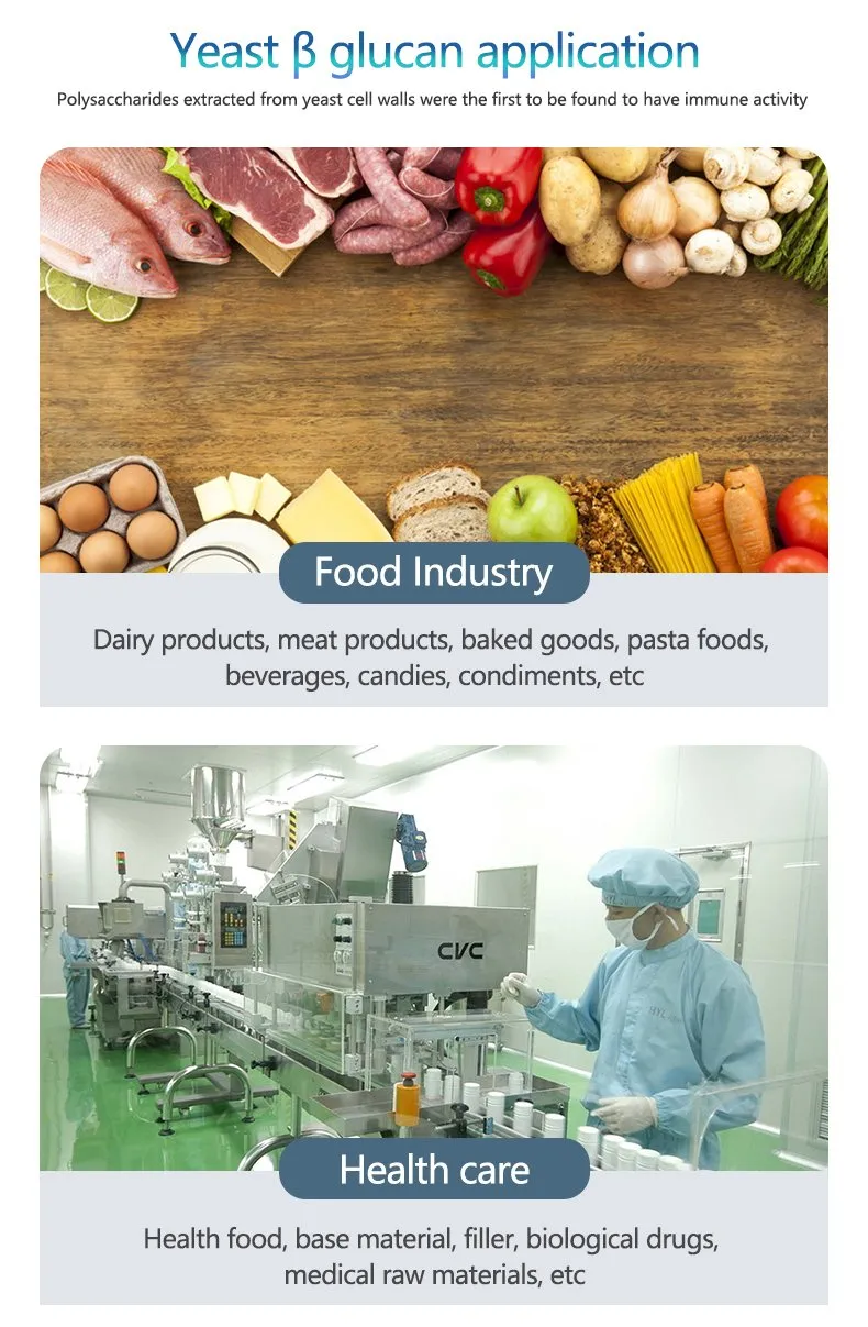 90% Soluble Beta Glucan for Skin From Yeast Saccharomyces Cerevisiae