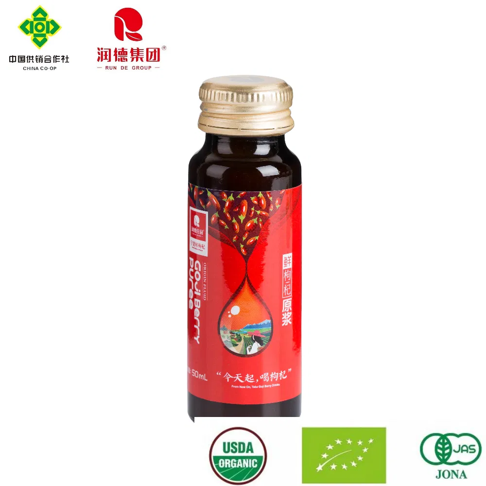 Goji Puree Juice for Enhanced Vision and Daily Wellness Boost