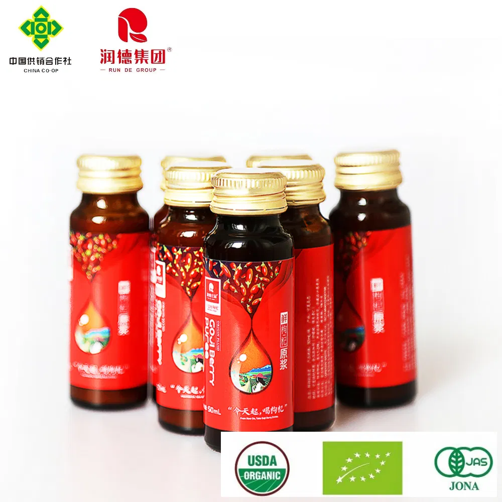 Goji Puree Juice for Enhanced Vision and Daily Wellness Boost