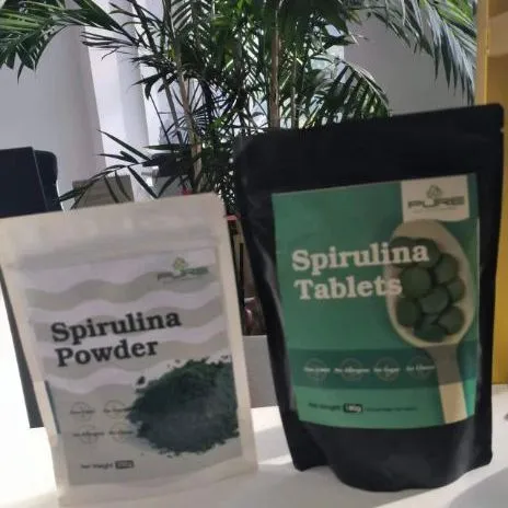 Pure Spirulina Powder for Natural Wellness and Vibrant Living
