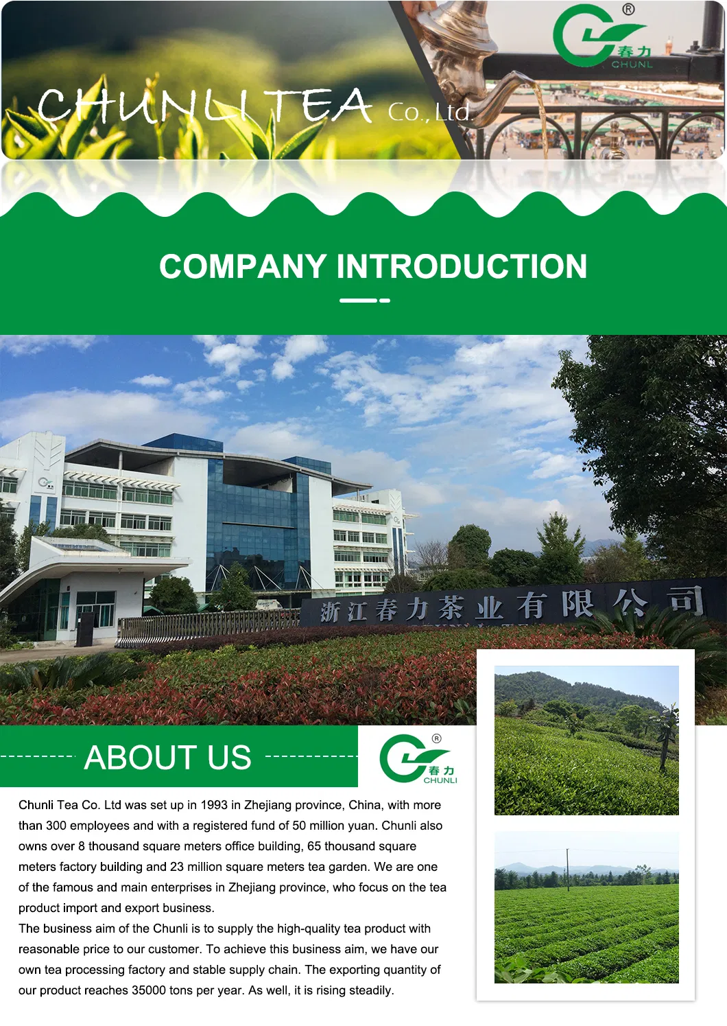 Chinese Green Tea Azawad Brand Famous High Quality China Green Tea Chunmee Tea 41022AAA for West Africa Desert Free Sample