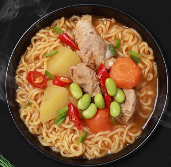Factory Best Price Chicken Flavour Bowl Instant Noodles Halal Wheat Ramen Noodles