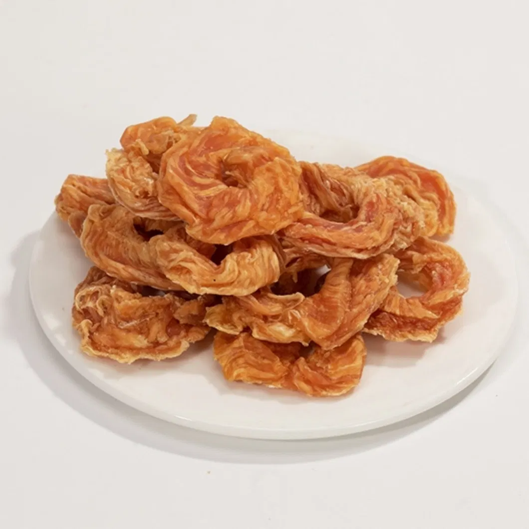 OEM Factory Pet Food Dog Snack Dog Food Dog Treat Chicken Duck Circle