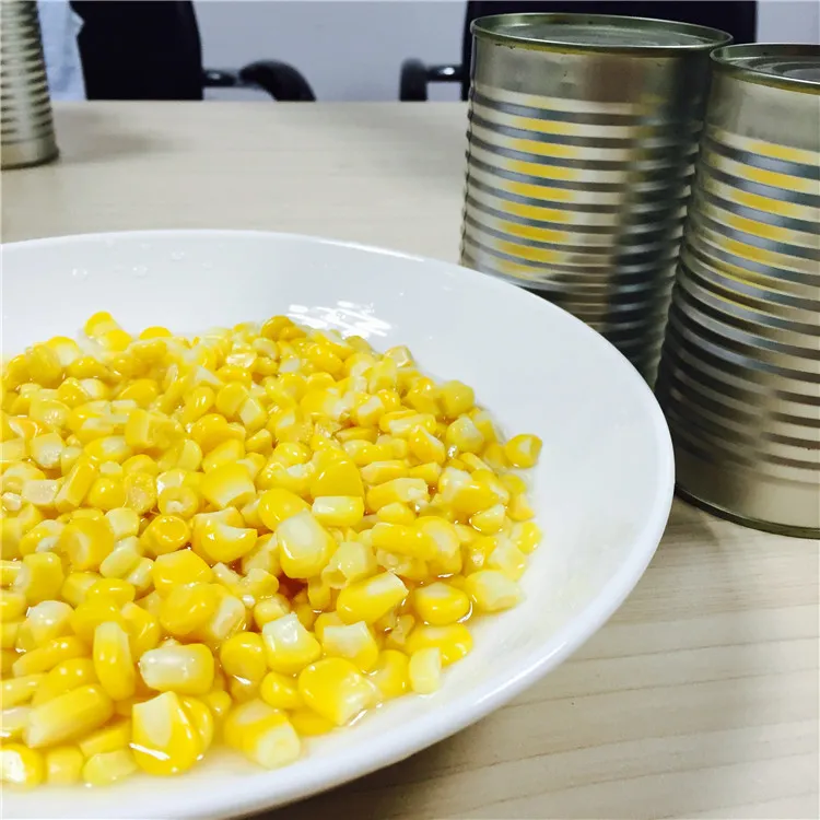 Factory Price for Canned Sweet Kernel Corn Canned Sweet Yellow Corn