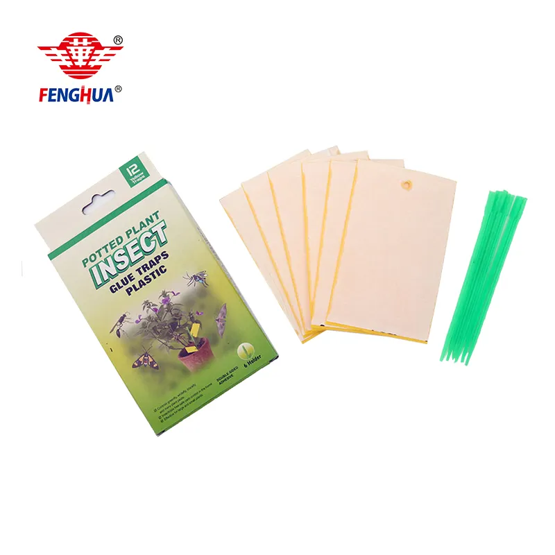 Adhesive Rodent Control Sticky Plastic Pad Boards Mouse Mice Rat Trap Glue