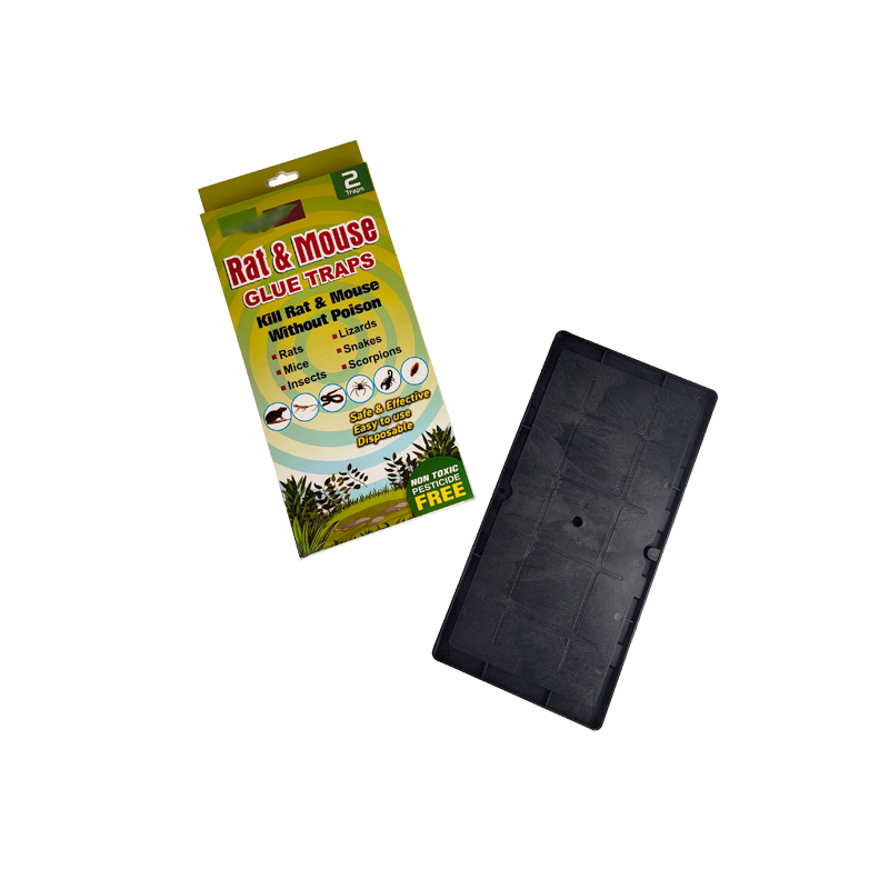 Adhesive Rodent Control Sticky Plastic Pad Boards Mouse Mice Rat Trap Glue
