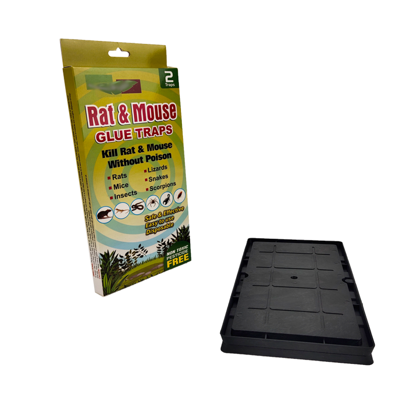 Adhesive Rodent Control Sticky Plastic Pad Boards Mouse Mice Rat Trap Glue