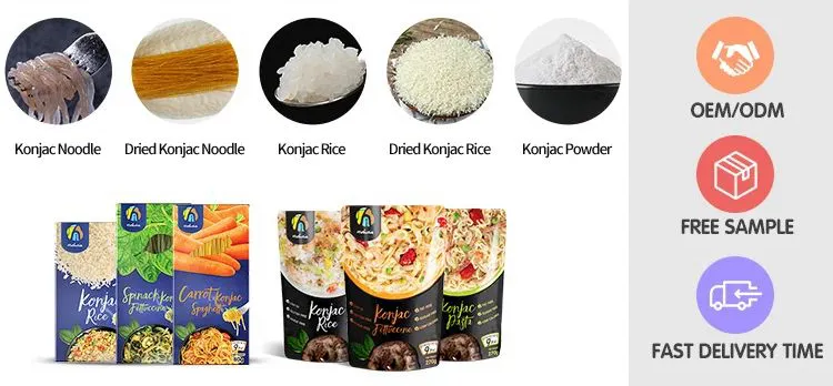 Japanese Organic Konjac Root Tofu Keto Konnyaku Chinese Skinny Lasagna Poor Pasta Spaghetti Fettuccine Shirataki White Yam Konjac Jelly Noodles From Hethstia