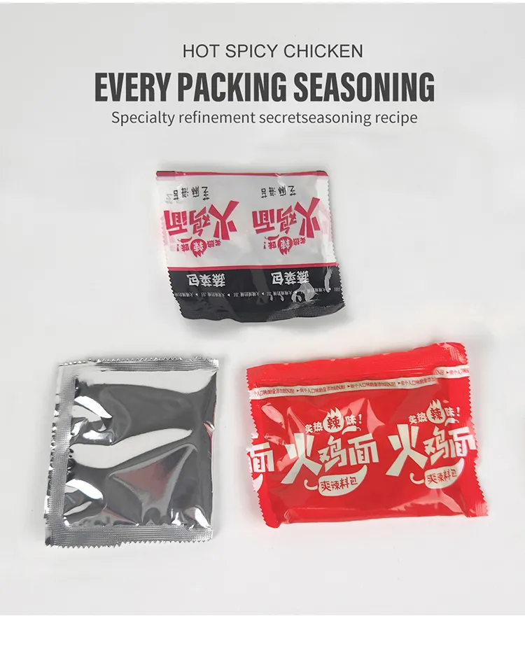 Chinmie Brand Wholesale Halal Instant Carbonara Flavor Korean Hot Chicken Ramen Noodles