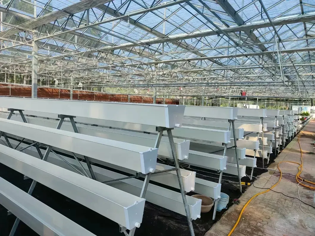 Hydroponic Food-Grade Nft PVC Channel PVC Gutter Pipe for Strawberry