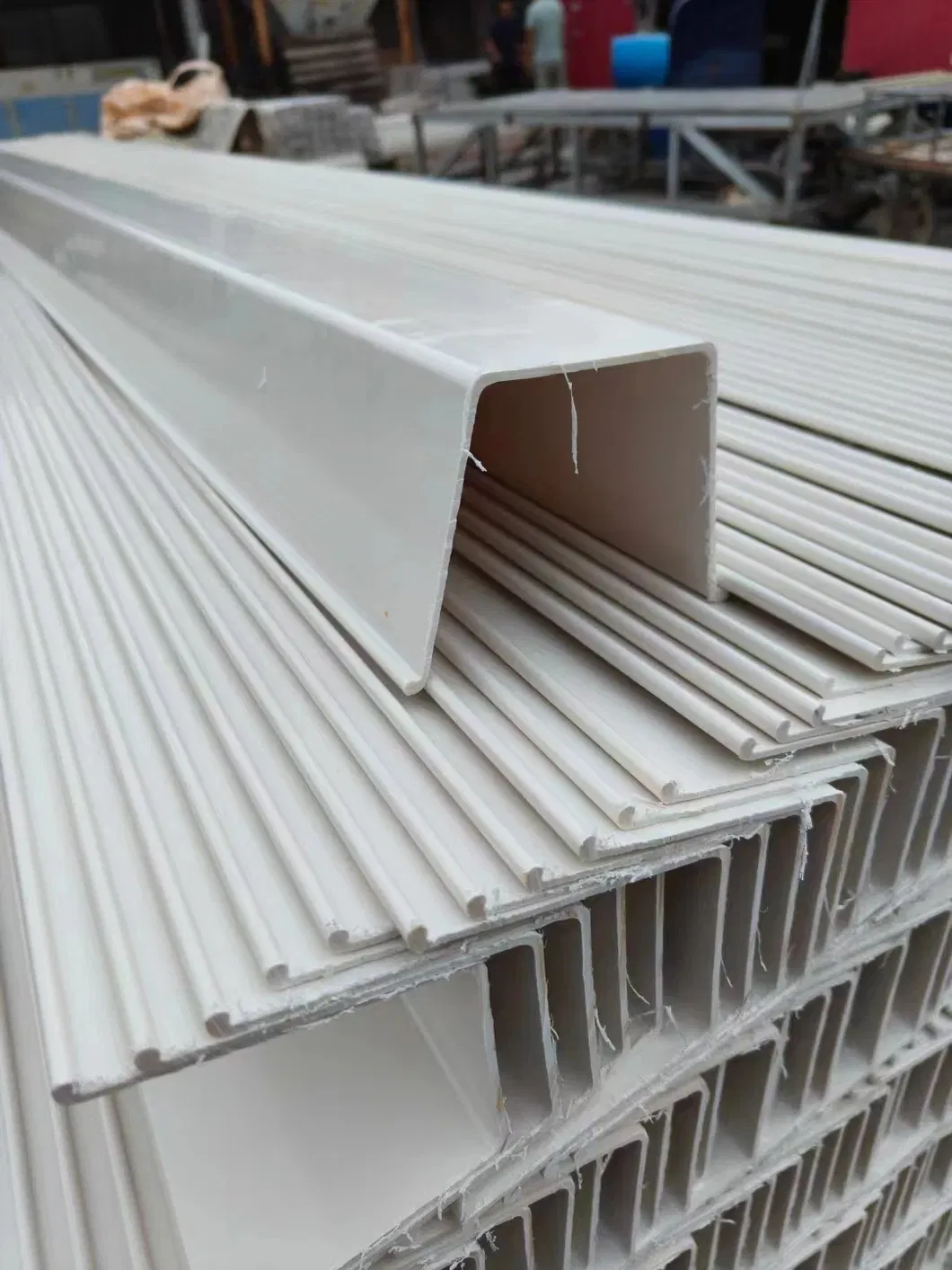Hydroponic Food-Grade Nft PVC Channel PVC Gutter Pipe for Strawberry