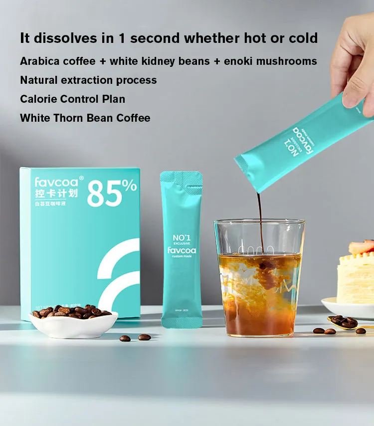 High Quality Arabica Coffee Roasted Powder in Bulk Instant Slimming Coffee