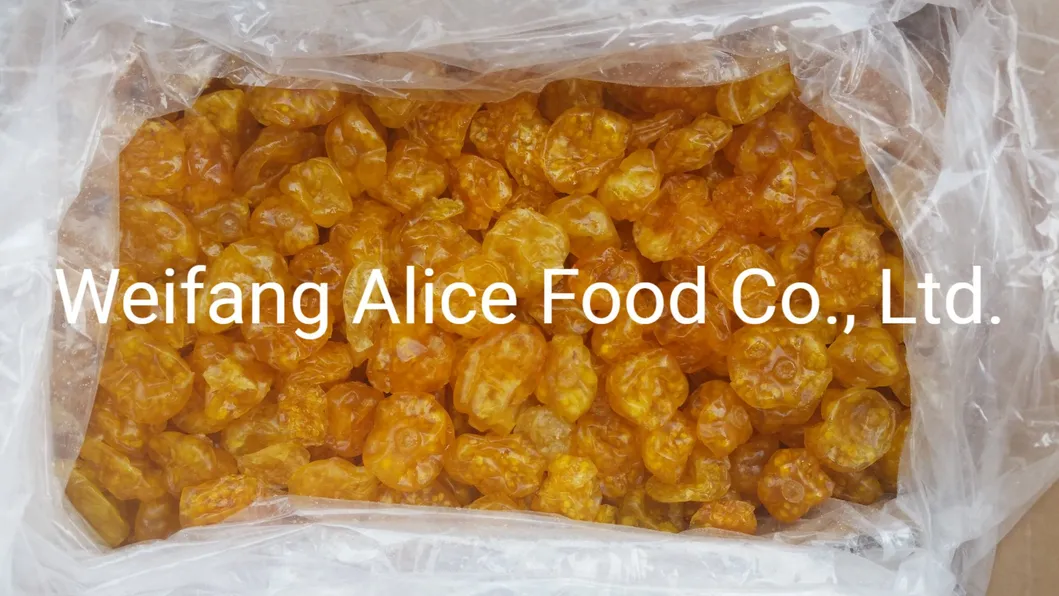Hot Selling Best Preserved Golden Berry Dried Physalis From China