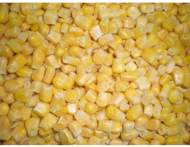 Sinocharm Halal Organic IQF Frozen Yellow Sweet Corn Kernel