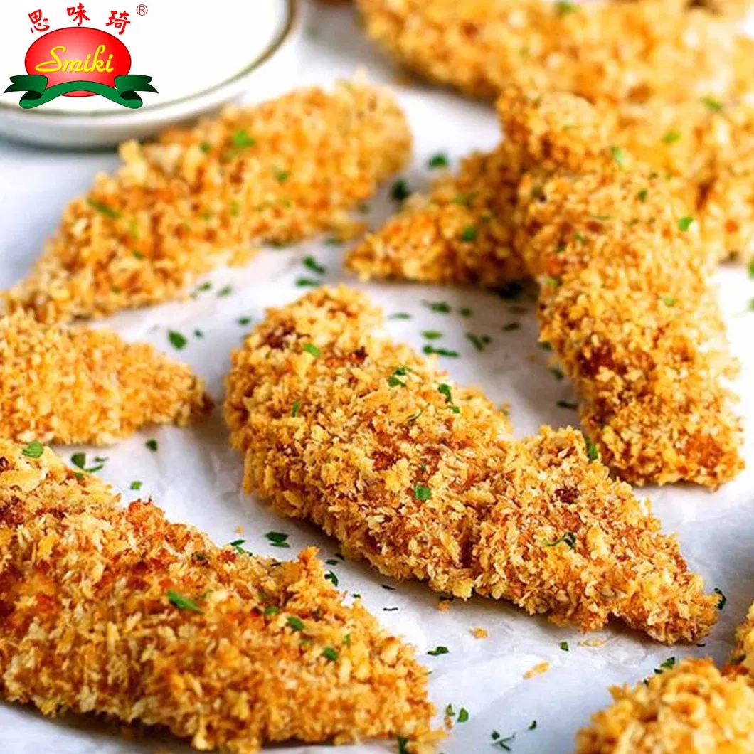 200g Gluten-Free Nice Taste Panko Yellow Bread Crumbs with Bag Packing Supplier