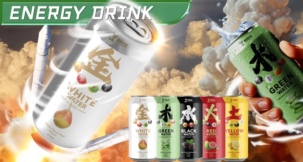 Energy Drink 300% Daily Vitamin C Energy Drink with Zinc & Elderberry